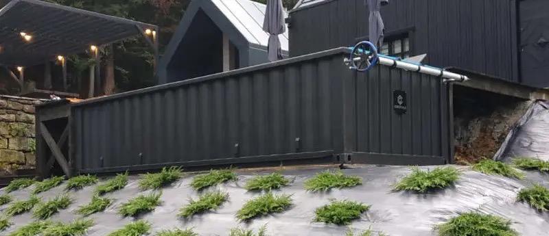 Contenedor piscina premium