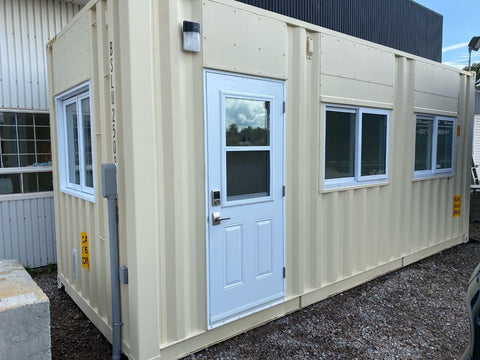 Contenedor modificado - Oficina  de 20 pies ( Ref: 2109 )