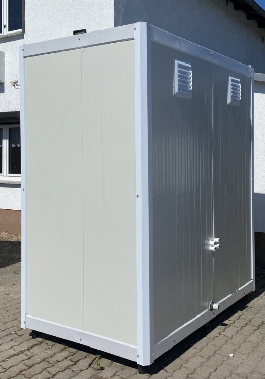 CONTENEDOR SANITARIO 1,30 x 2,05 M CON DUCHA DOBLE