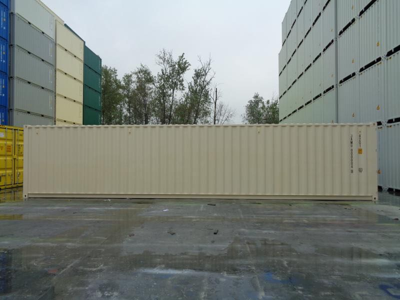 Contenedor maritímo estándar de 40 pies ( RAL 5109 )