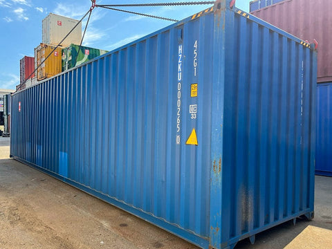 Contenedor marítimo High Cube (HC) de 40 pies usado ( Ref: C8103 )